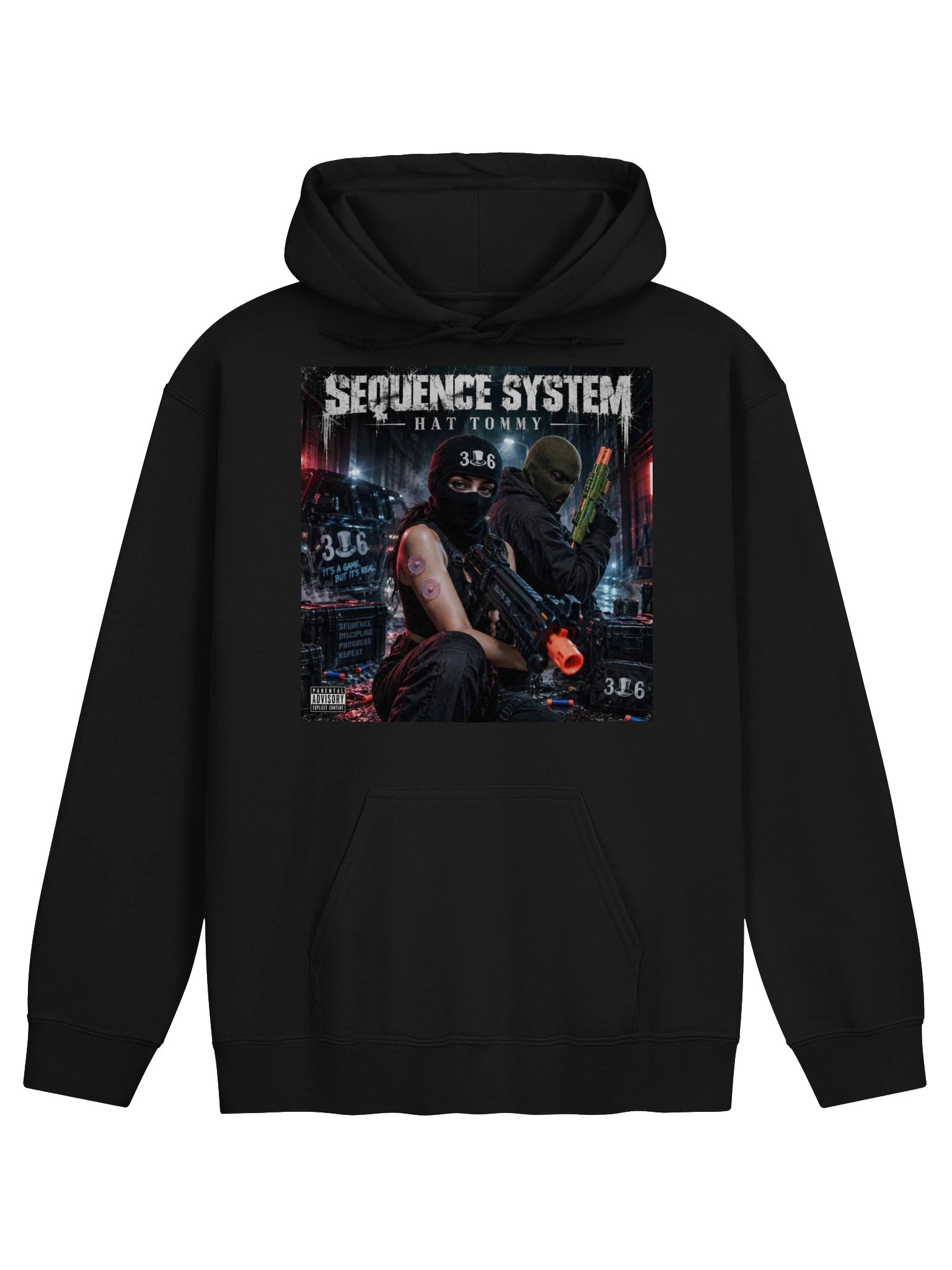 Sequence System GILDAN Front Artwork Hoodie product image (1)