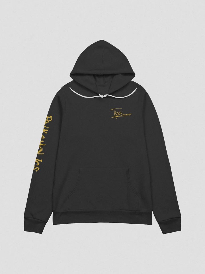 T4P Hoodie Black/Goldenrod (Bella+Canvas Supersoft) product image (1)