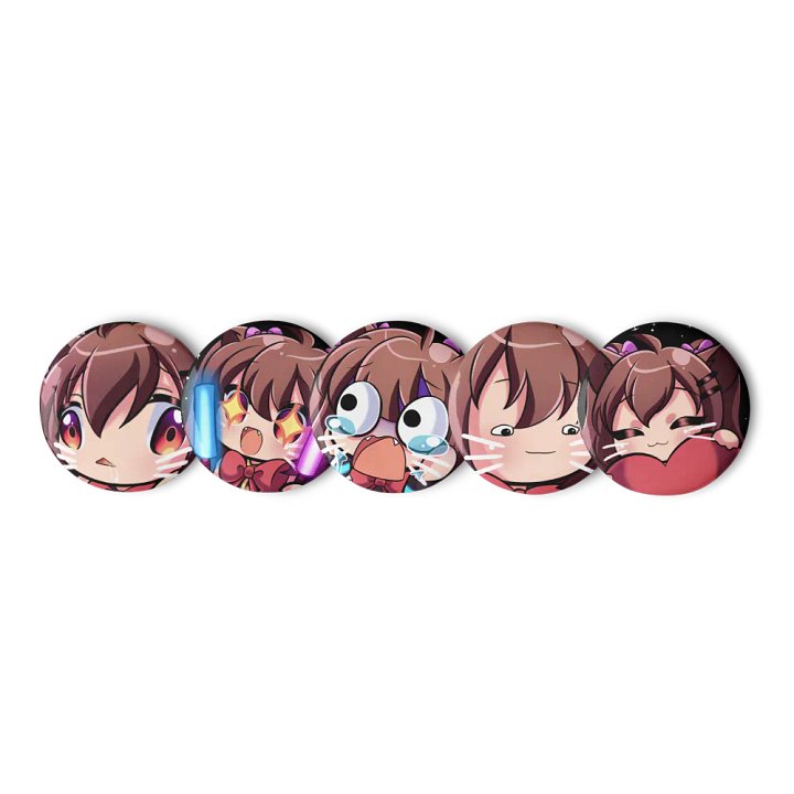 Set of 5 Pin Badges product image (1)