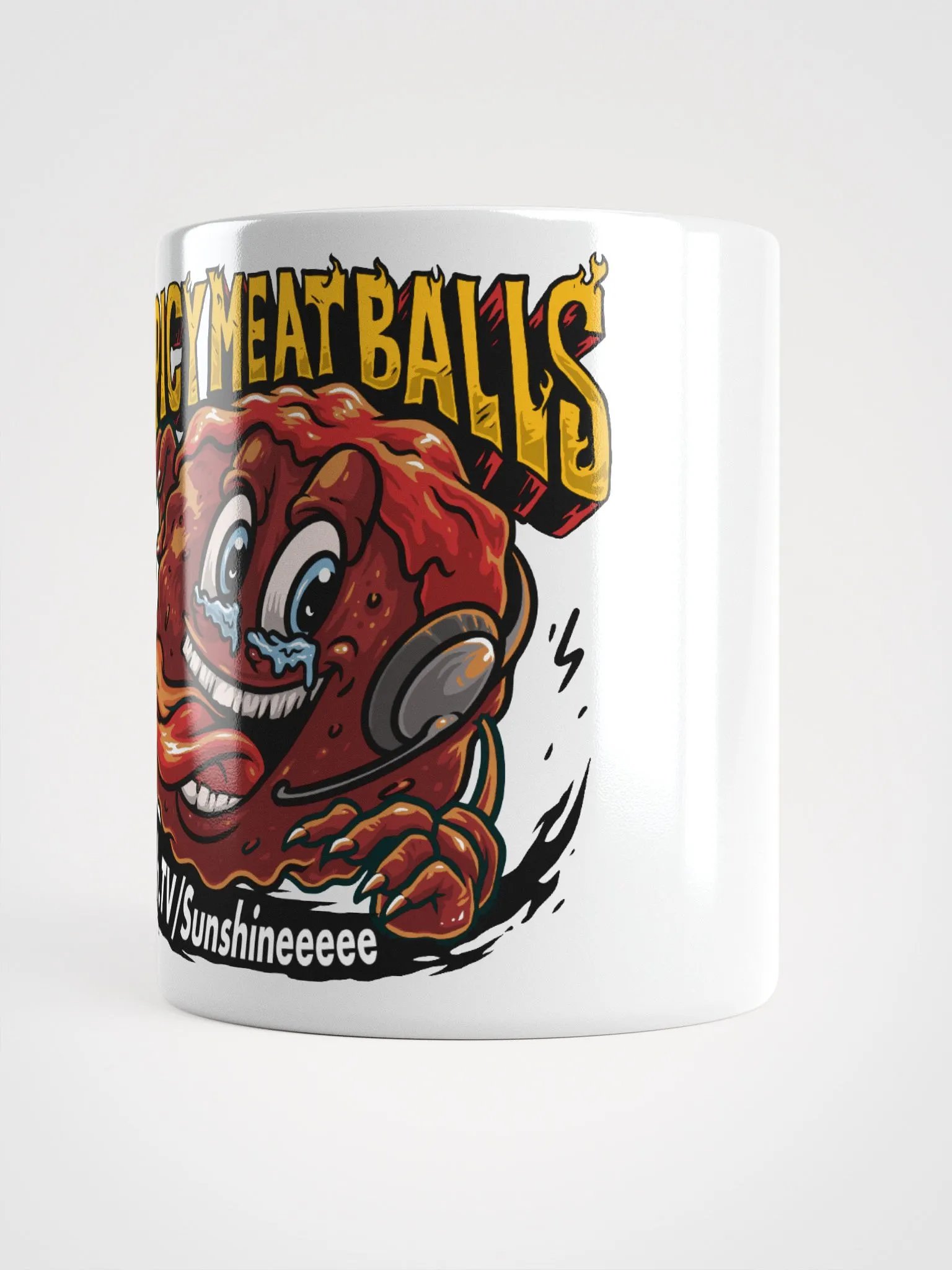 Spicy Meatballs White Mug product image (2)