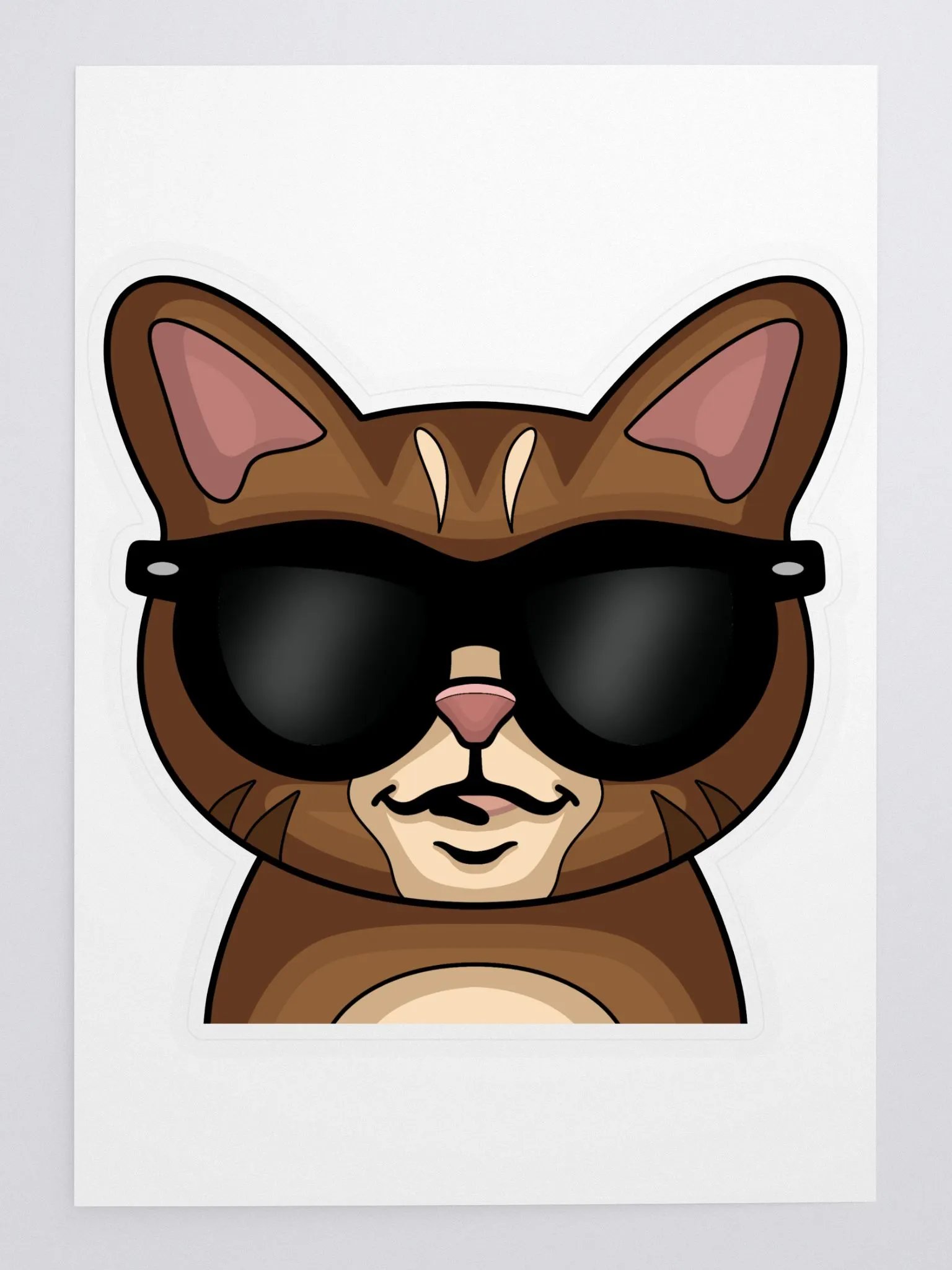 Cool Reggie Cut Sticker product image (1)