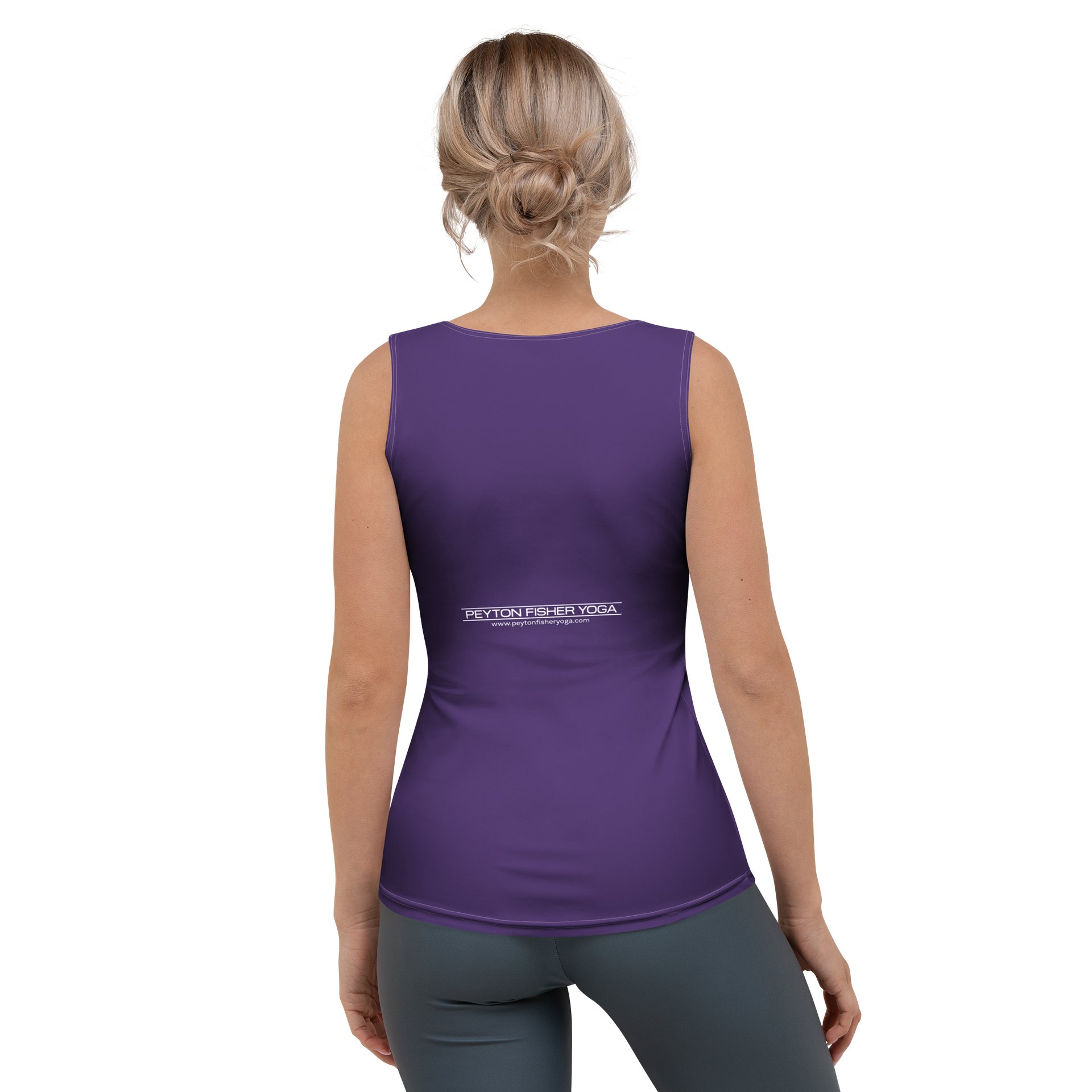 Clinical Racerback Performance Tank (Purple) product image (2)