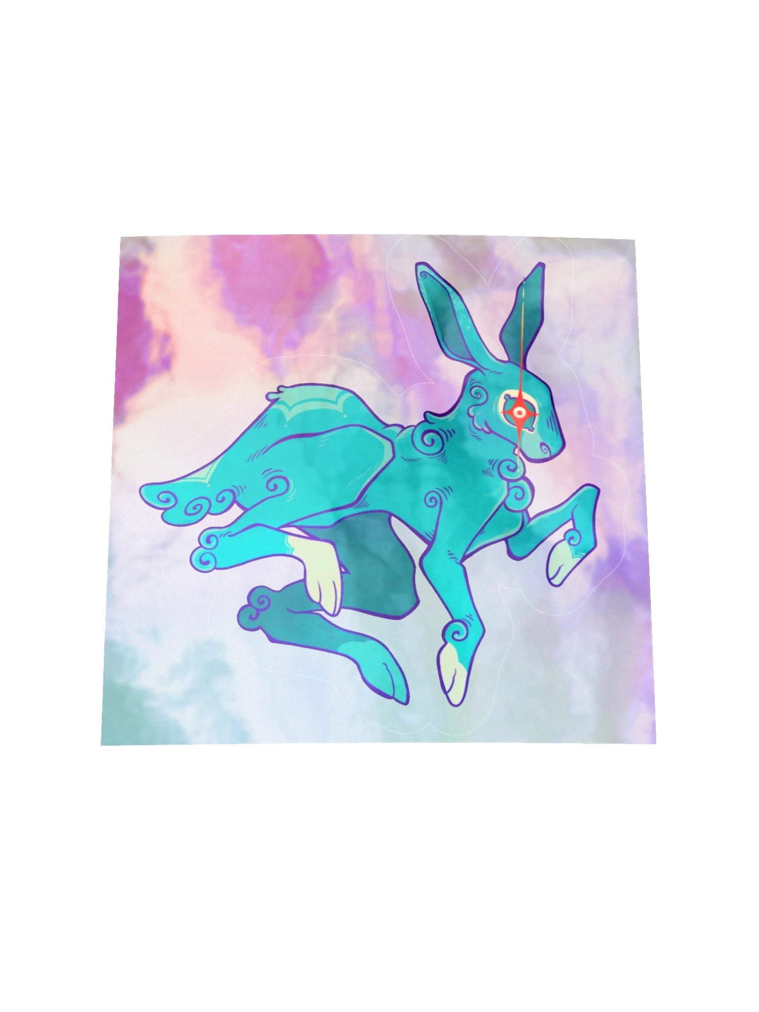 jade rabbit sticker product image (1)