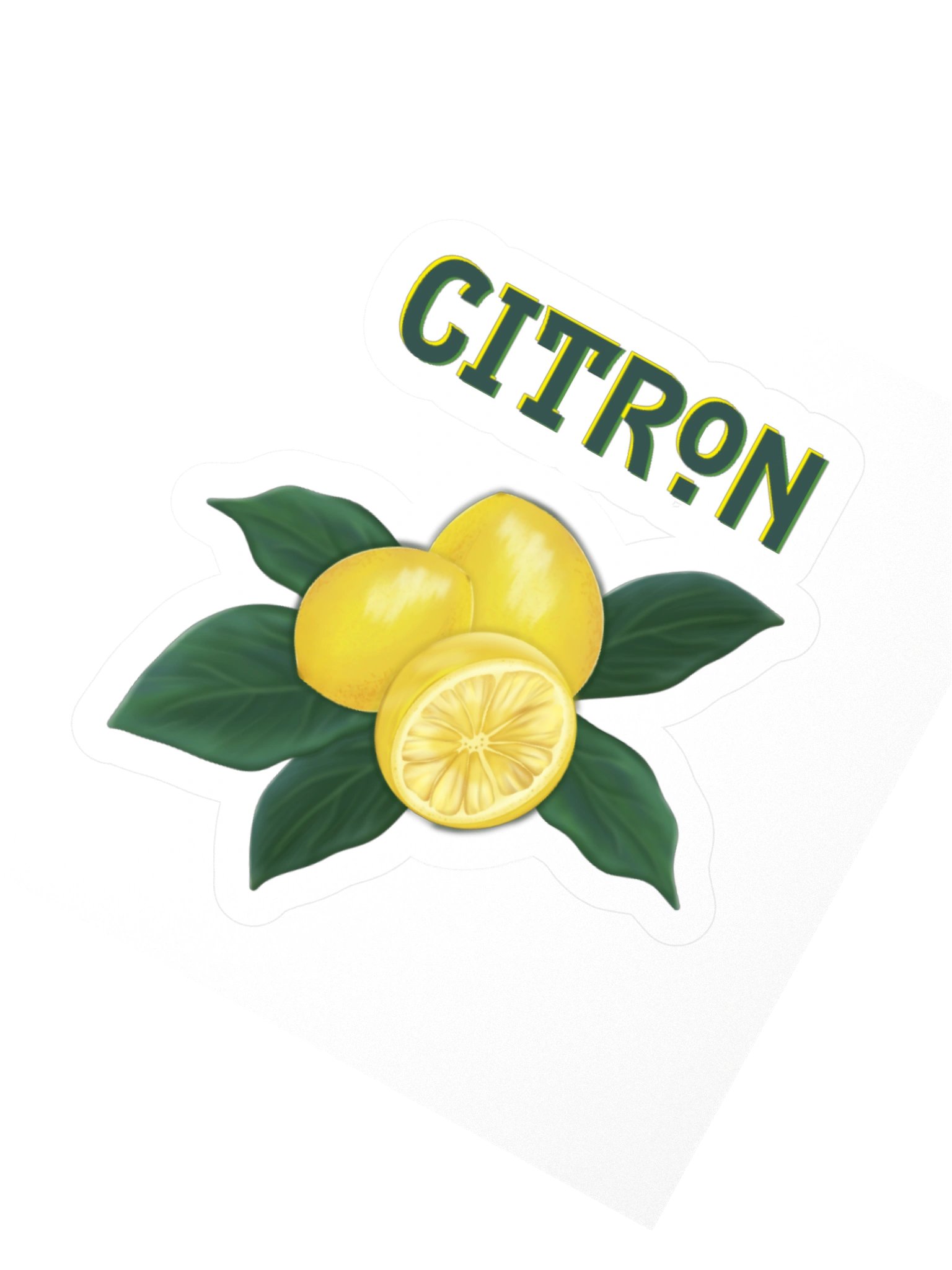 Citron – Kiss Cut Stickers product image (4)