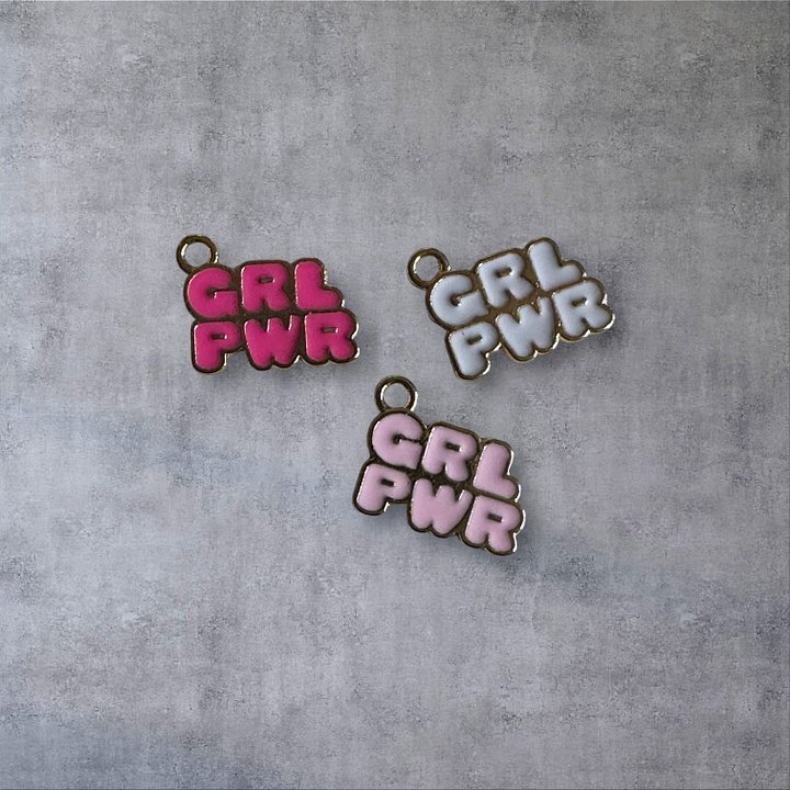 Girl (GRL) Power Whinny Winners Braid and Bridle Charms for Horses | Little Shop of Ponies product image (1)