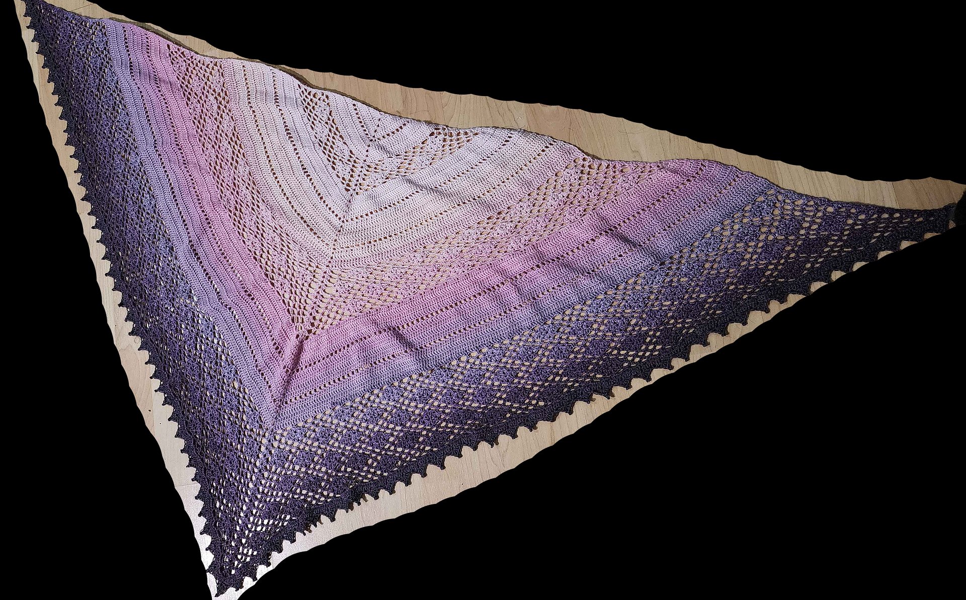 Sunset Diamond Shawl product image (3)