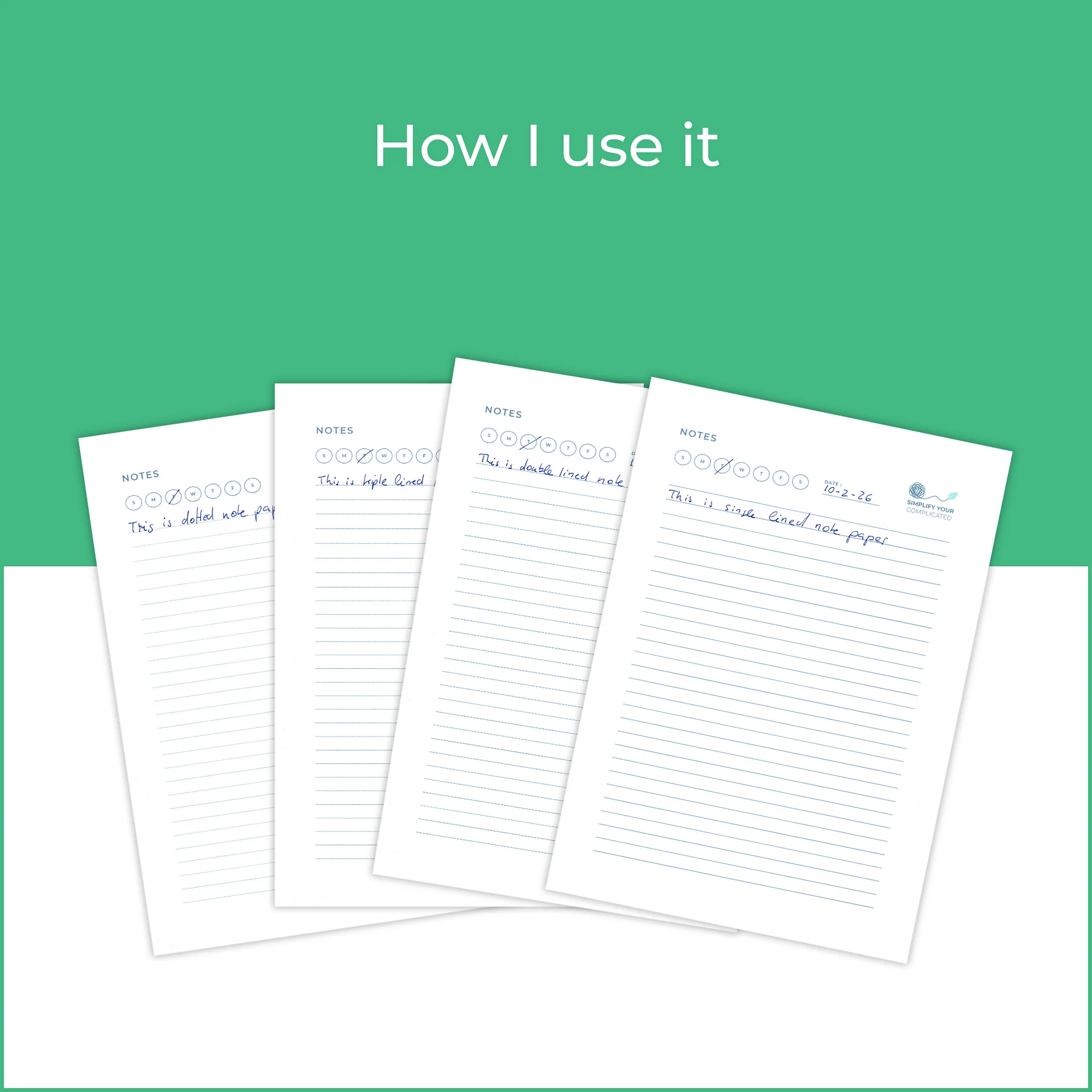 Daily Notes product image (2)