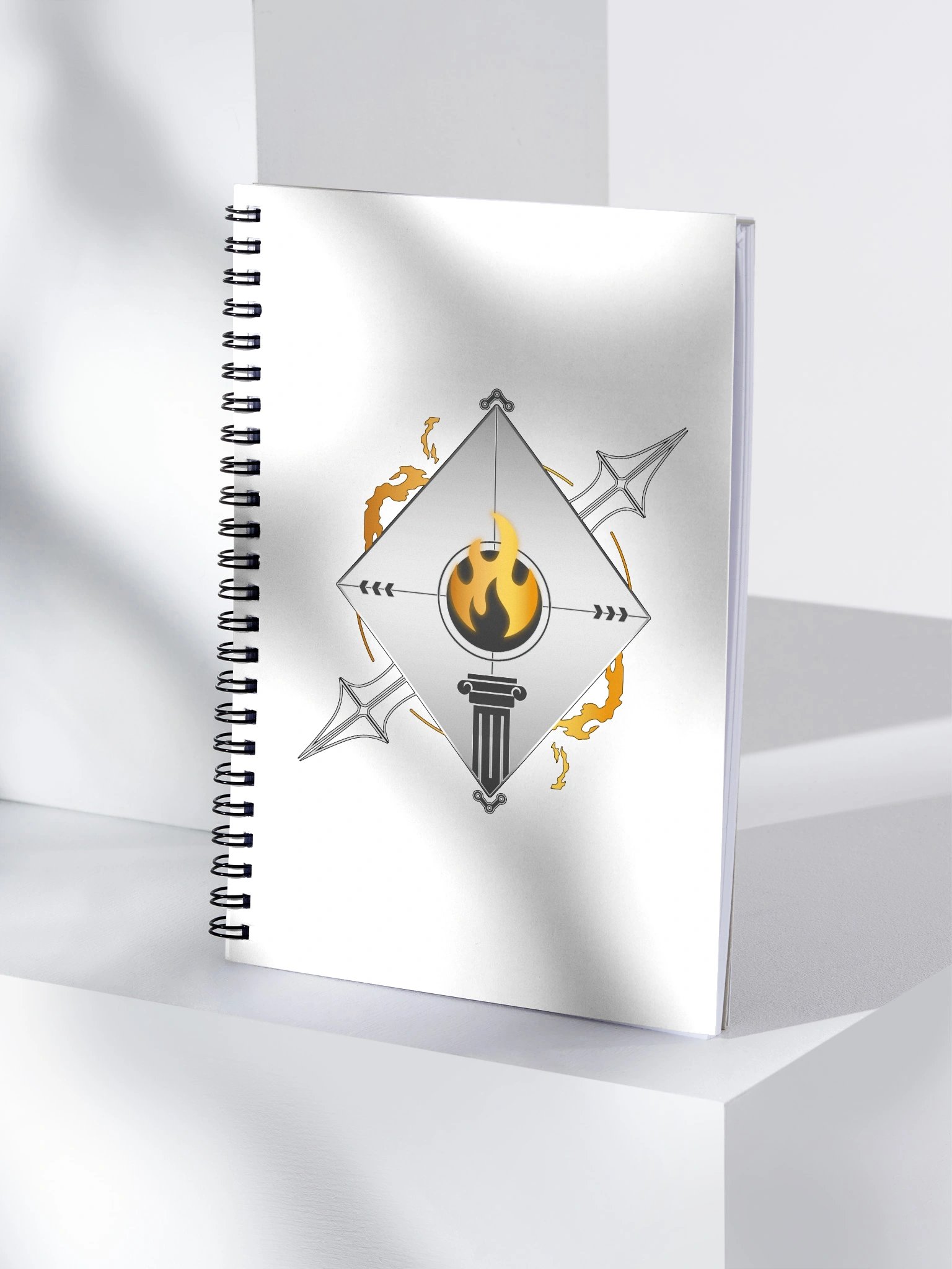Stoic Spiral Notebook (Fire Keepers) product image (4)