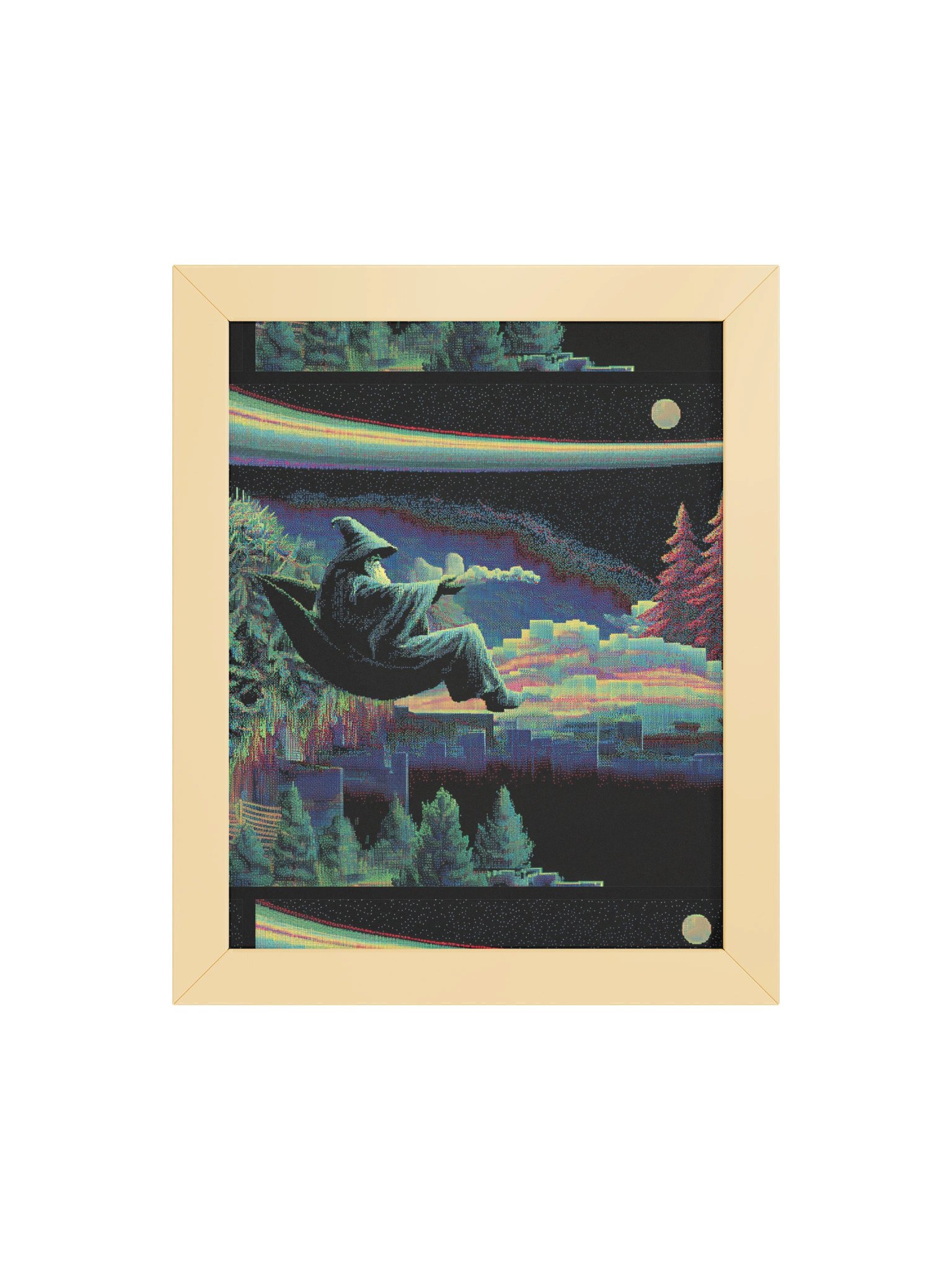 Wizard Khalifa - Wood Framed Poster product image (4)