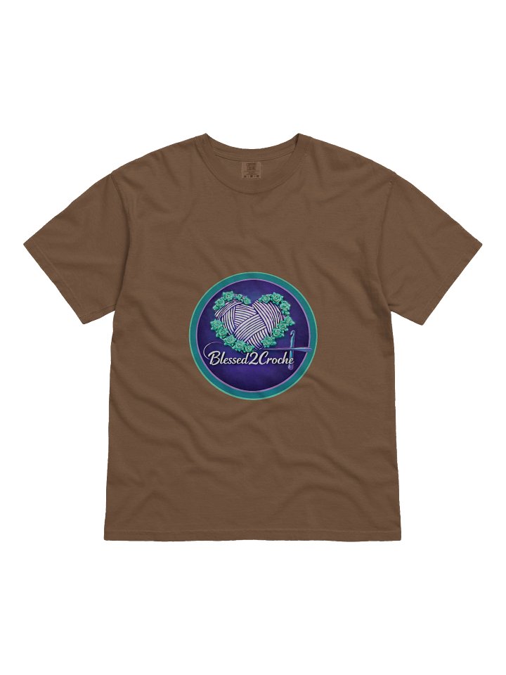 Blessed2Crochet Logo Shirt product image (1)