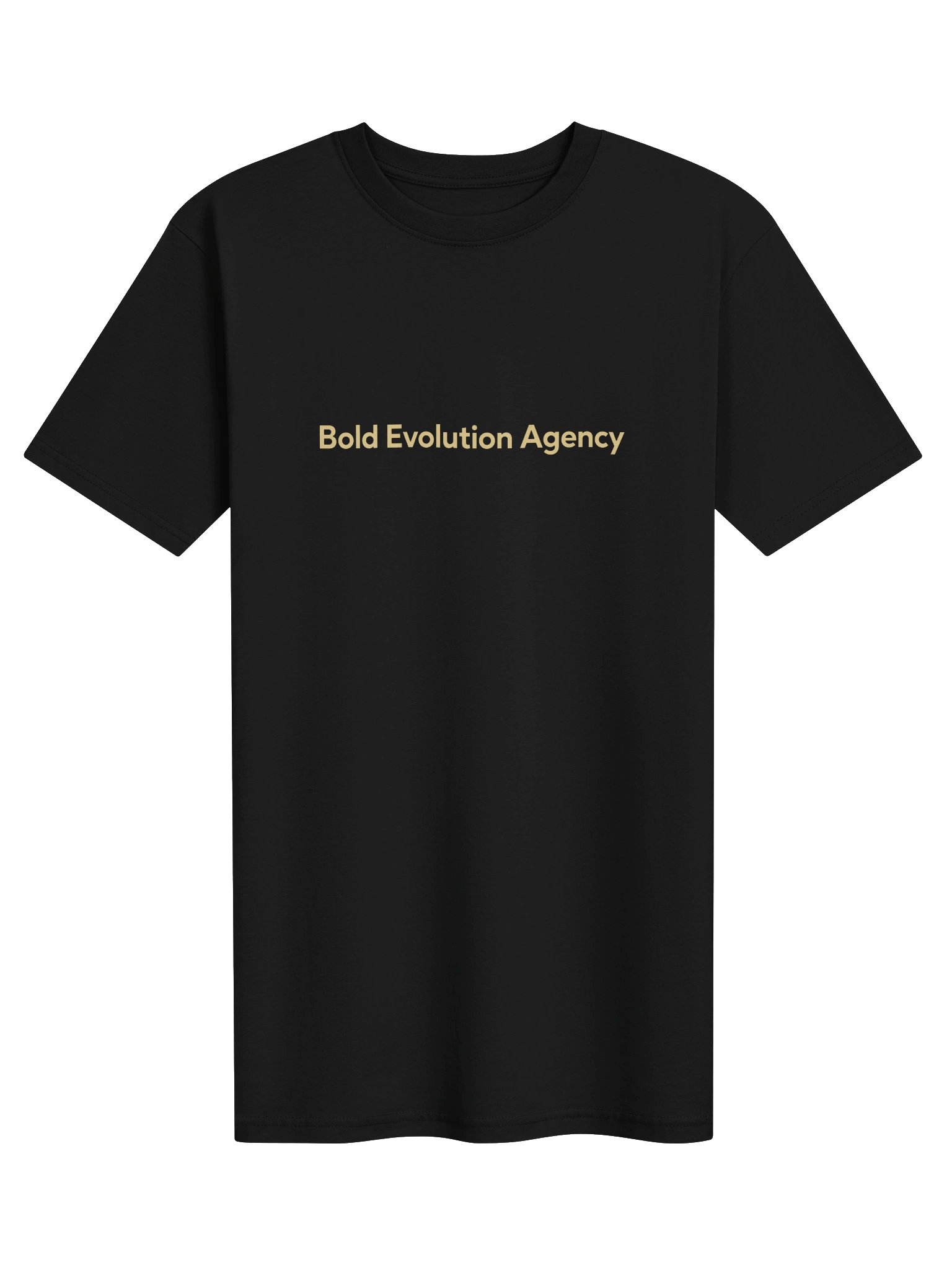 Bold Evolution Agency Gold w/ Black B Logo Tee product image (1)