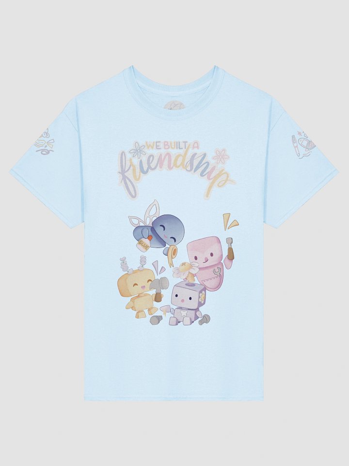 ✿ we built a friendship [white outline] product image (1)