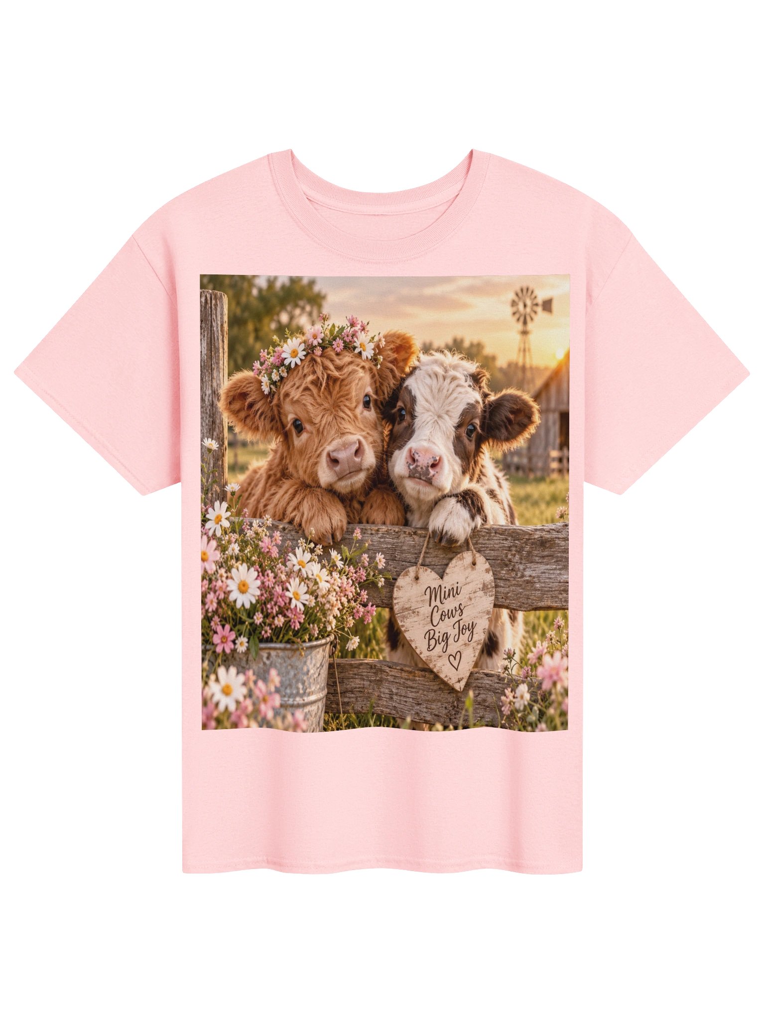 Mini Cows Big Joy Tee product image (1)