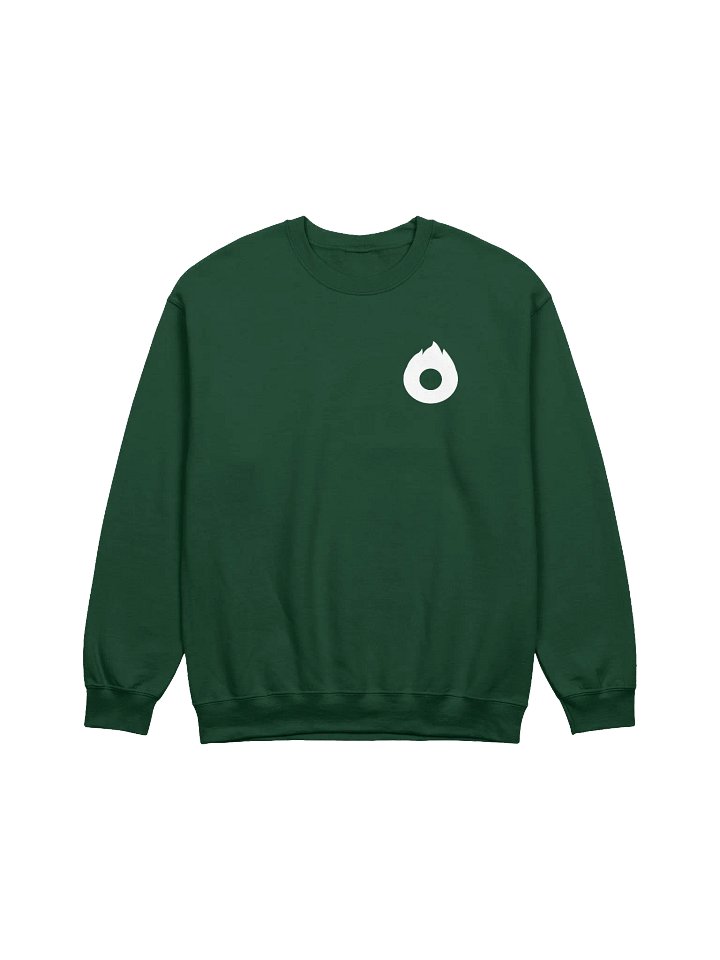 Slow Burn Flame Sweatshirt - White product image (2)