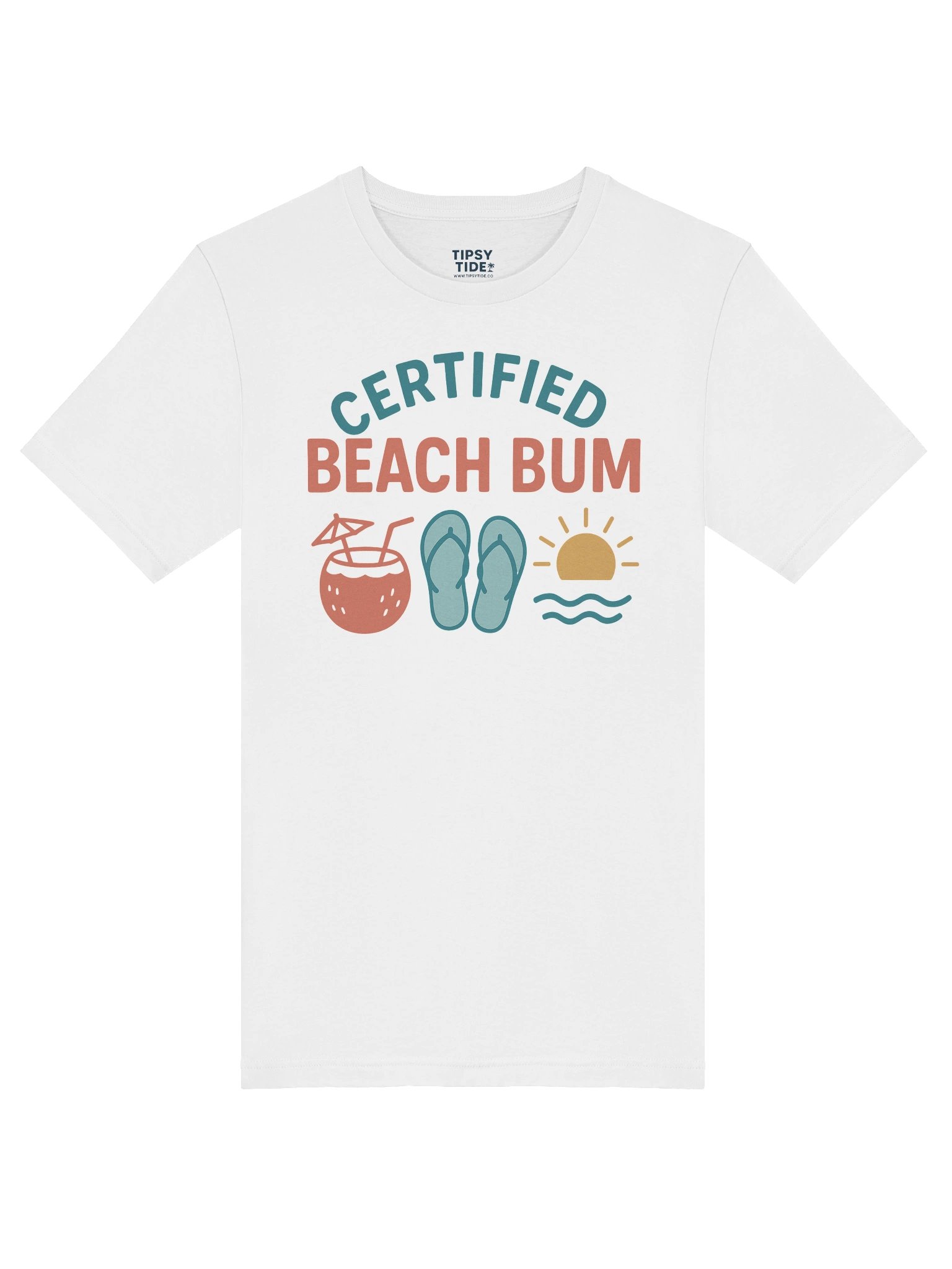 Certified Beach Bum Tropical T-Shirt product image (5)