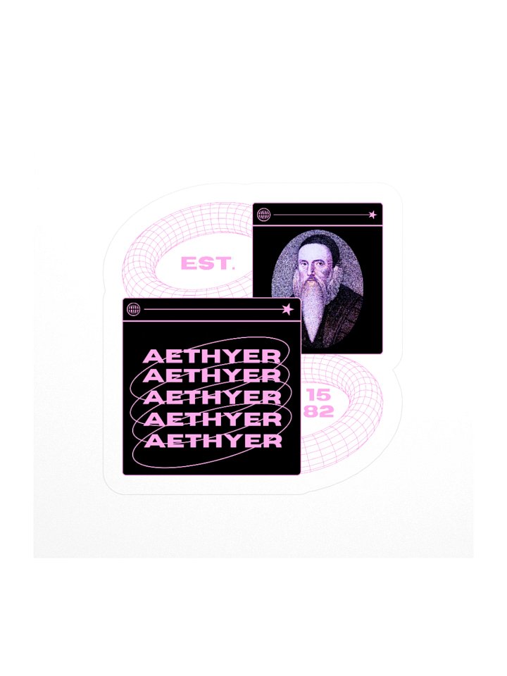Surfing the Aethers Stickers product image (1)