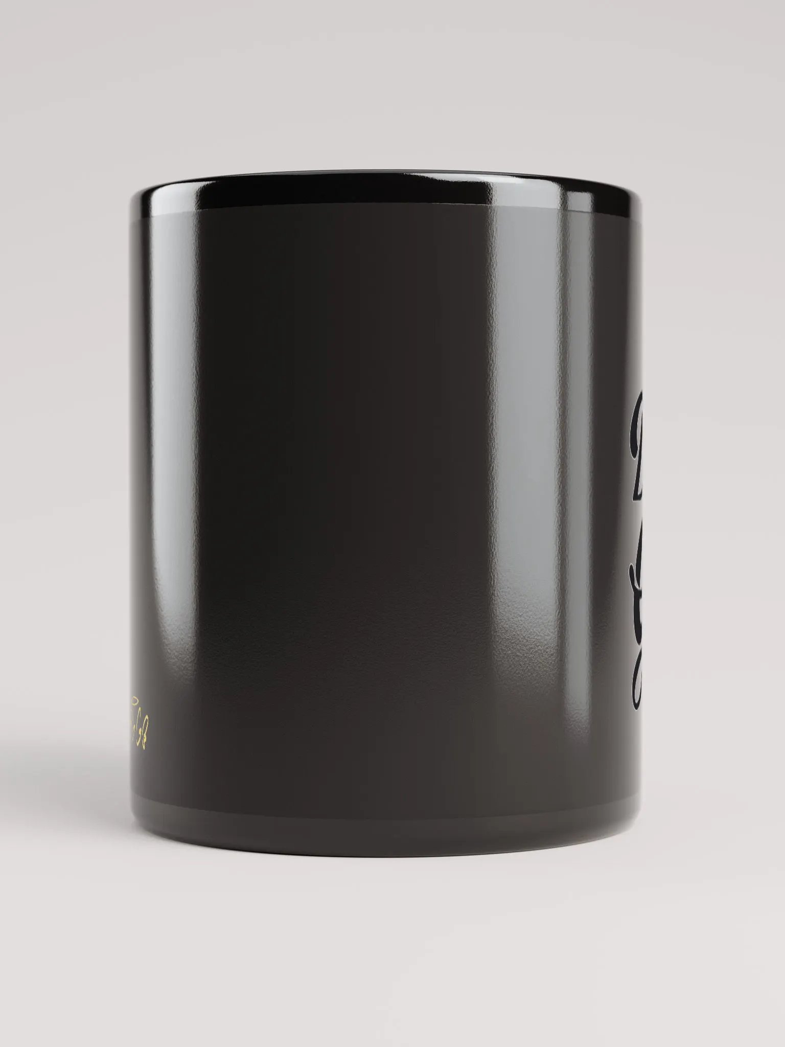 Divine Sips Black Glossy Mug product image (9)