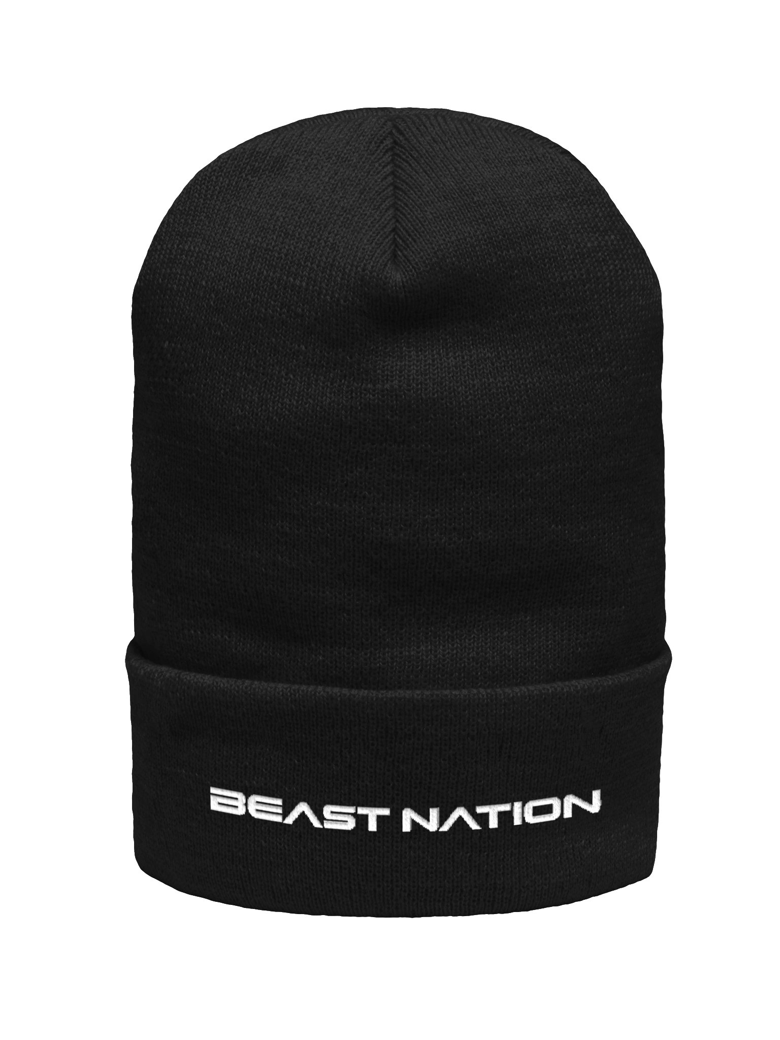 Beast Nation Essential Beanie White product image (1)