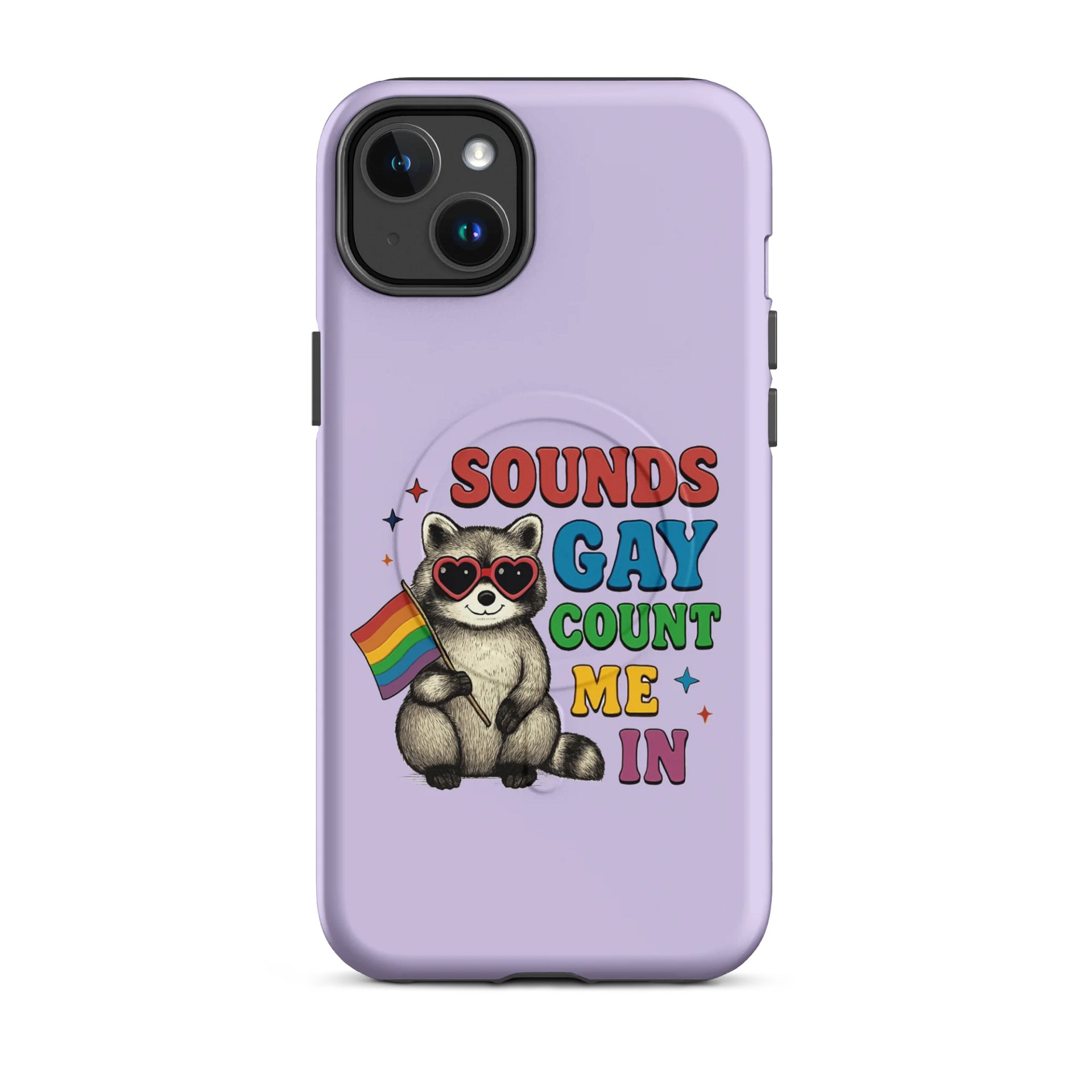 Pride Raccoon iPhone Case product image (18)