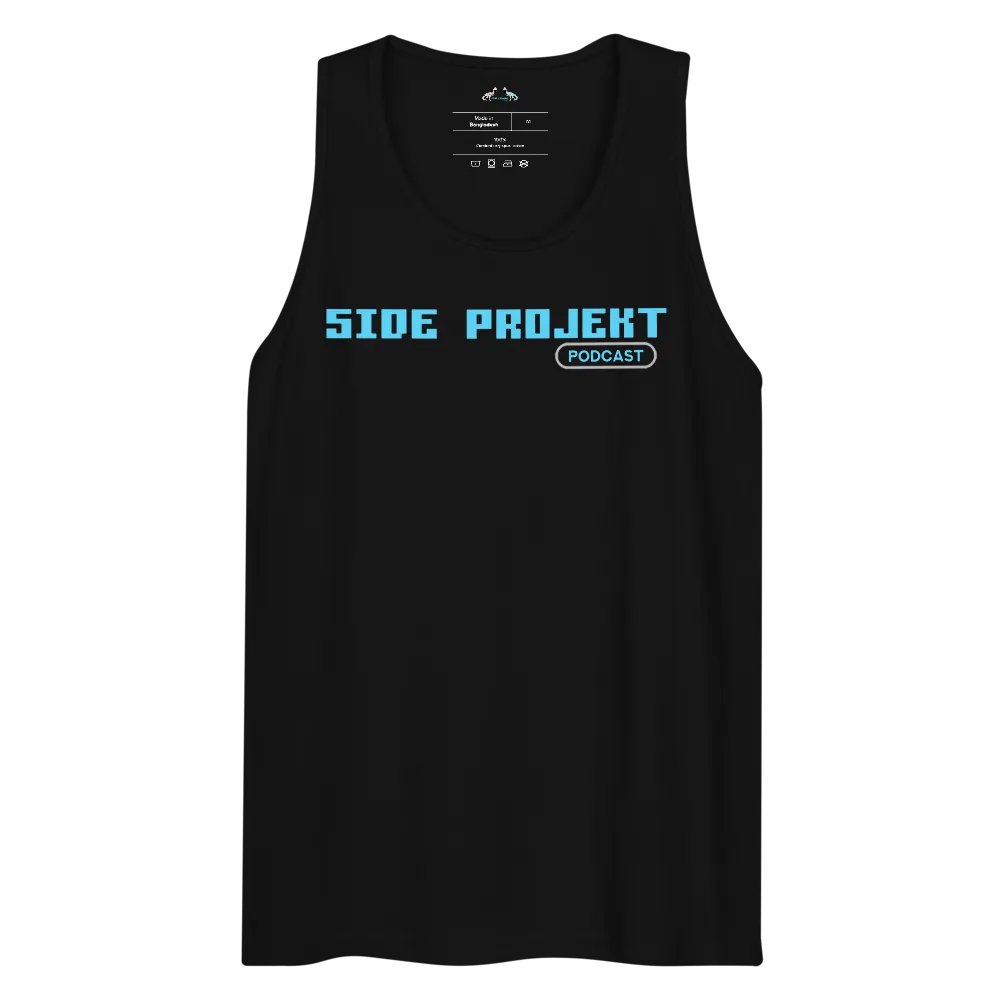 Side Projekt Logo Tank [thick strap] product image (7)