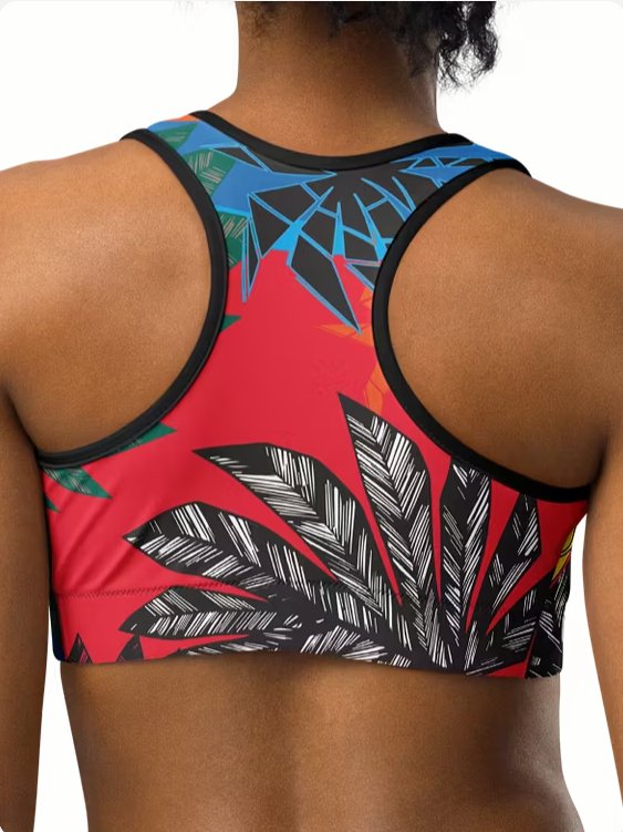 Tropical vision-Sports Bra product image (4)