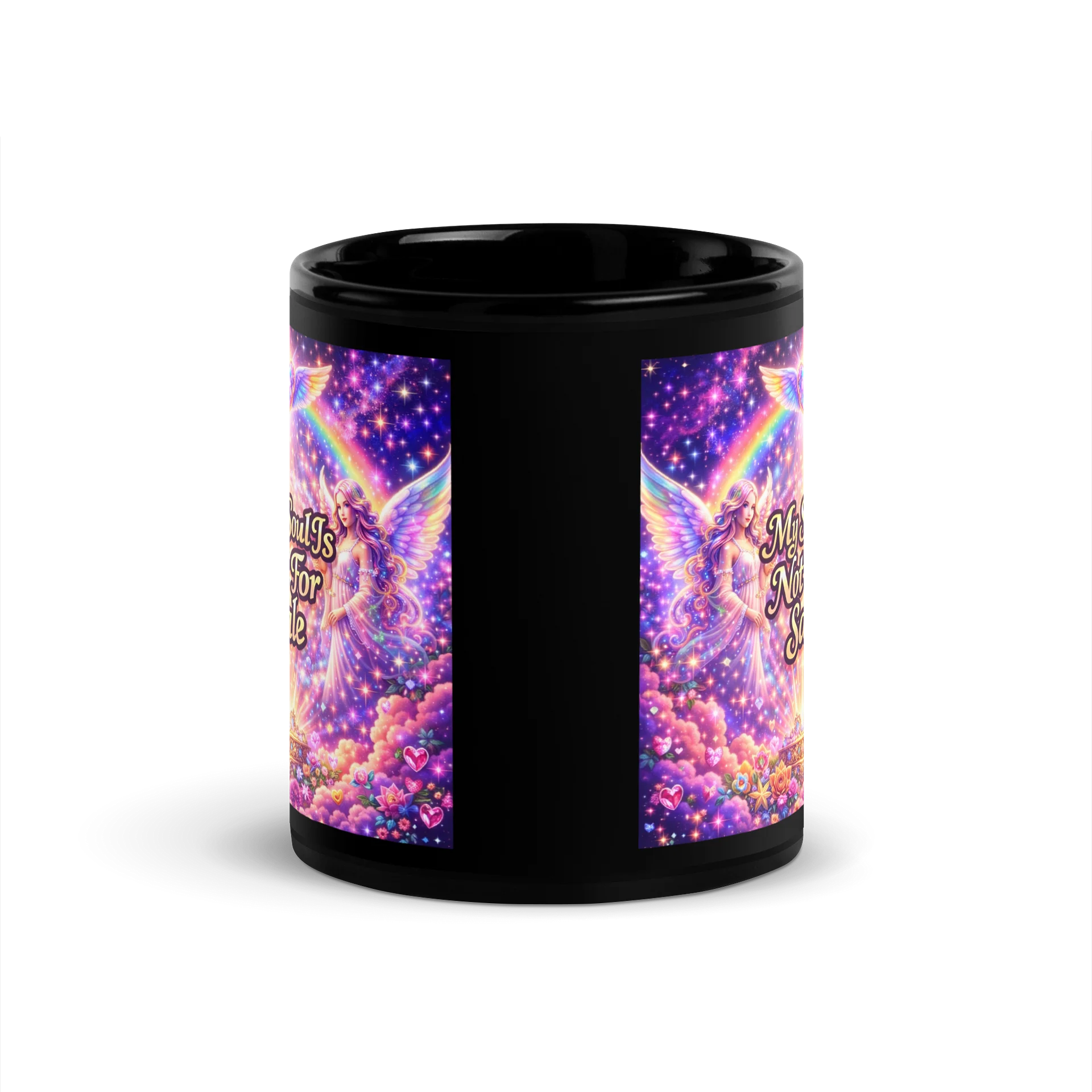 My Soul Is Not For Sale Statement -Black Mug product image (4)