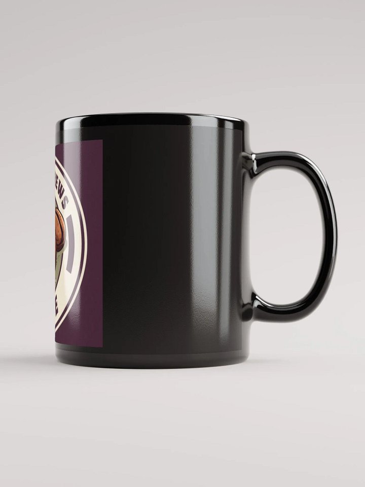 Holy Brews Cafe Logo Black Glossy Mug #1 product image (2)