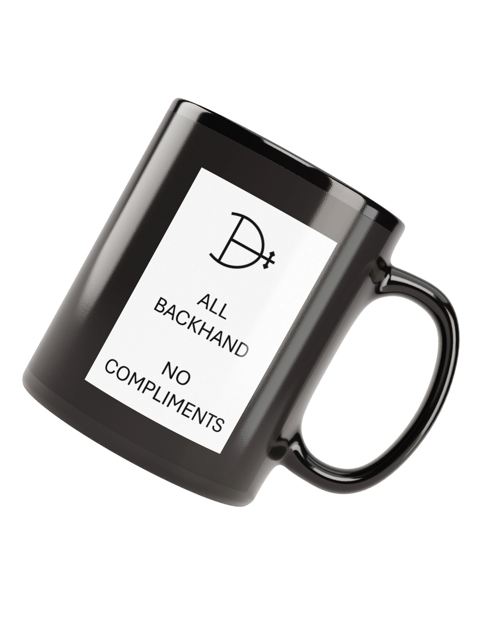 Backhand Mug Black product image (8)