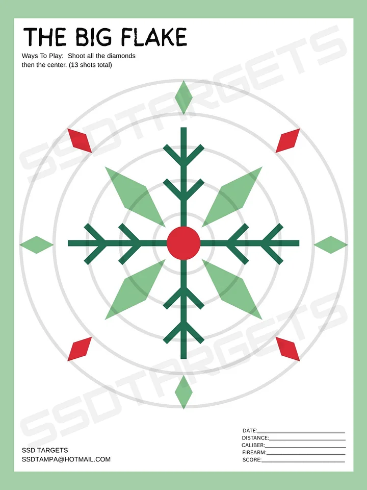 The Big Flake (Printable Download) product image (1)