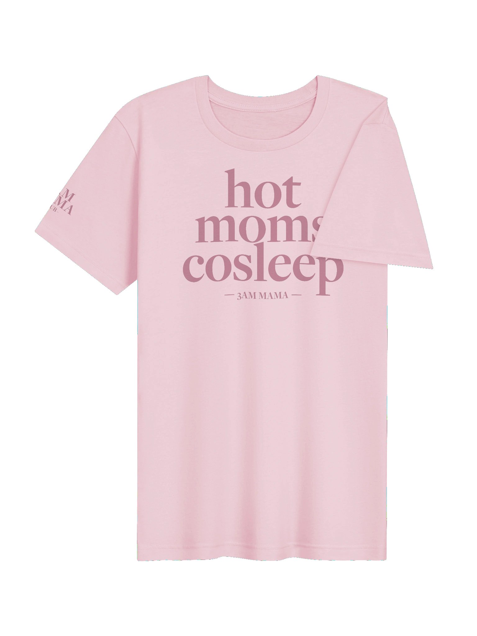 Hot Moms Cosleep Tee - Pink/Mauve product image (4)