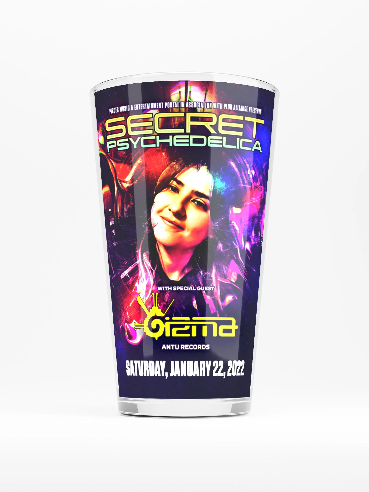 Gizma Shaker Pint Glass product image (1)