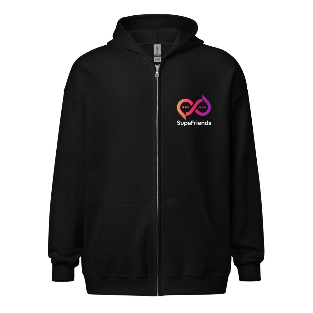 Supafriends - Gildan Unisex Heavy Blend Zip Hoodie product image (1)