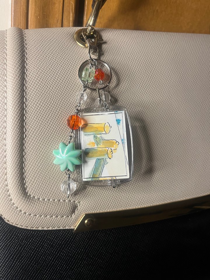 Eaten Apples & Bright Candles Bag Charm product image (1)