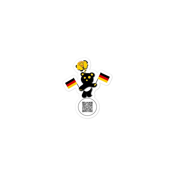 Germany — Country Bear Sticker | BehrBrained Media product image (1)