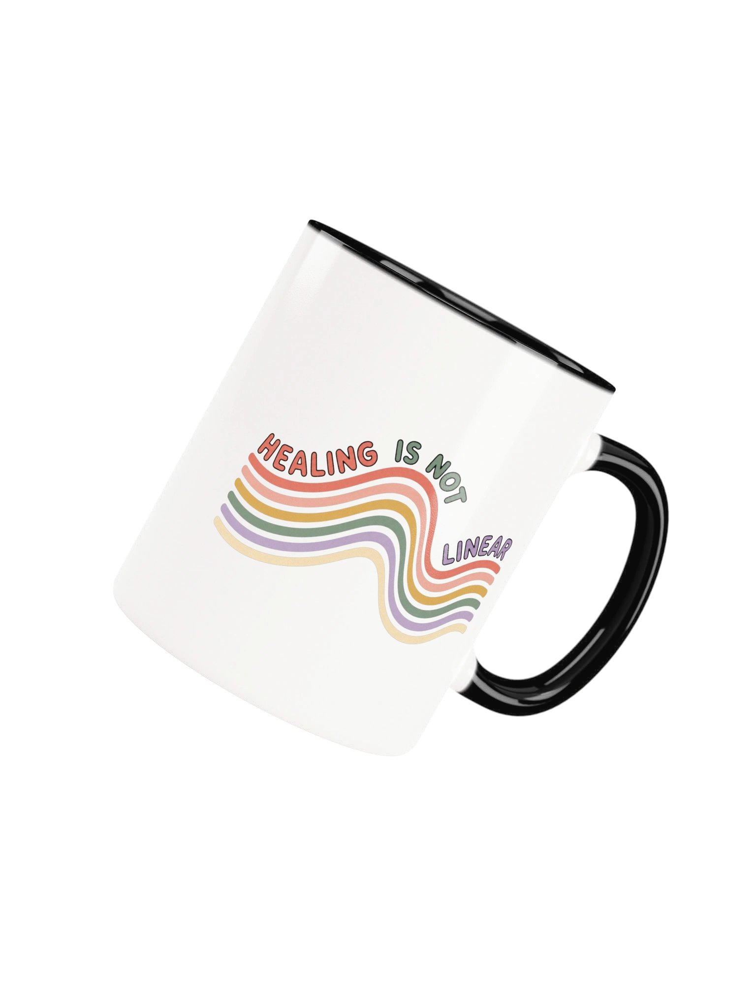 Healing Is Not Linear Ceramic Mug product image (5)