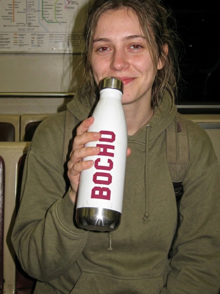 BOCHO - Stainless Steel Water Bottle product image (2)