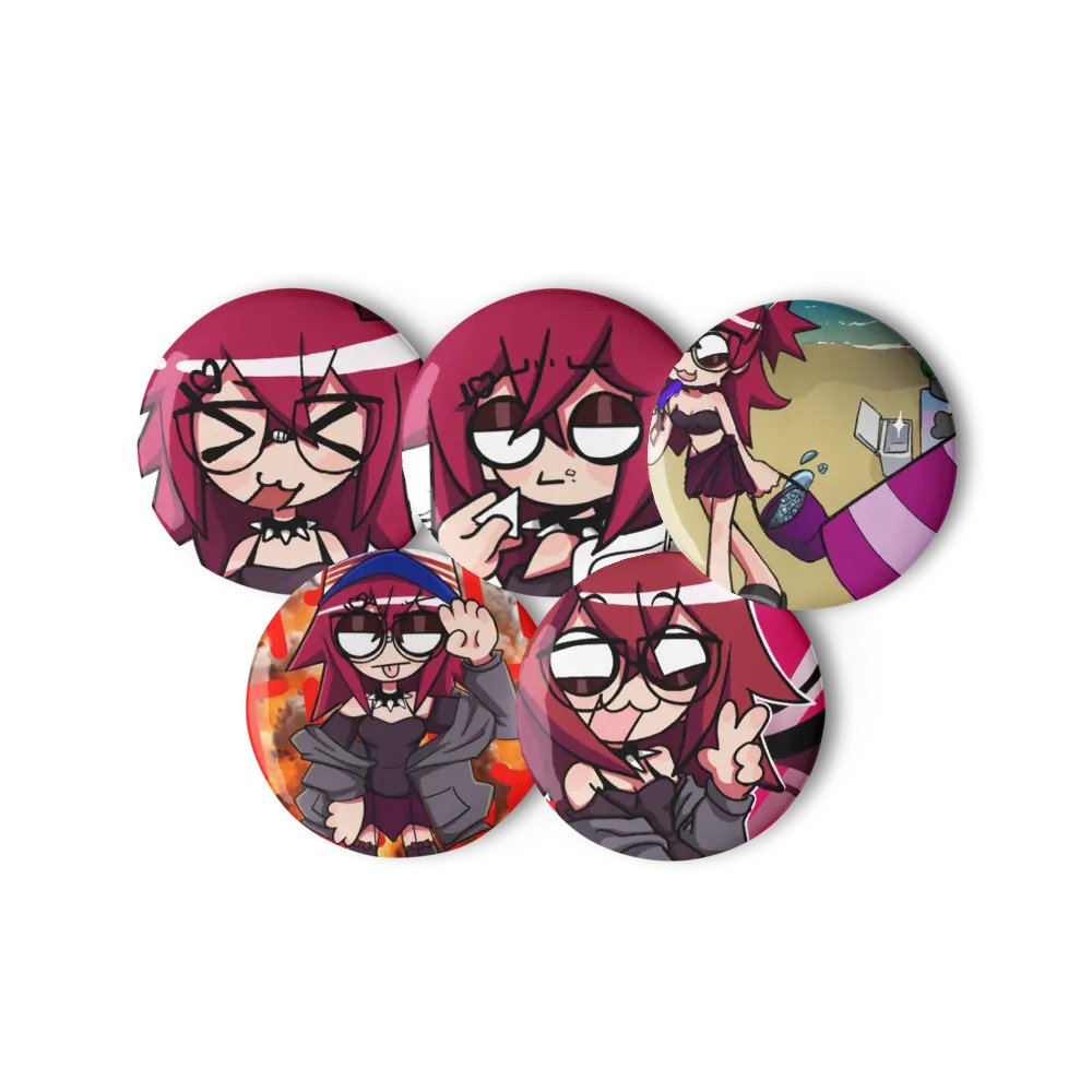 Enemy Crab Button Pin Series #1 product image (11)