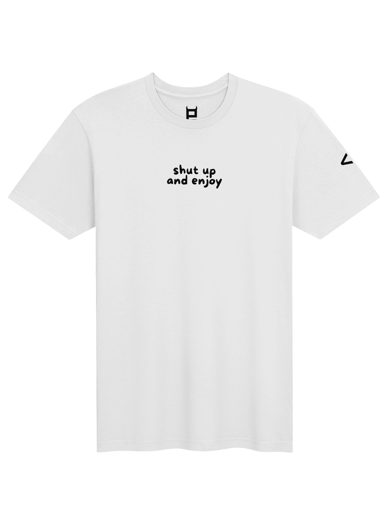shut up and enjoy SHIRT WHITE product image (2)