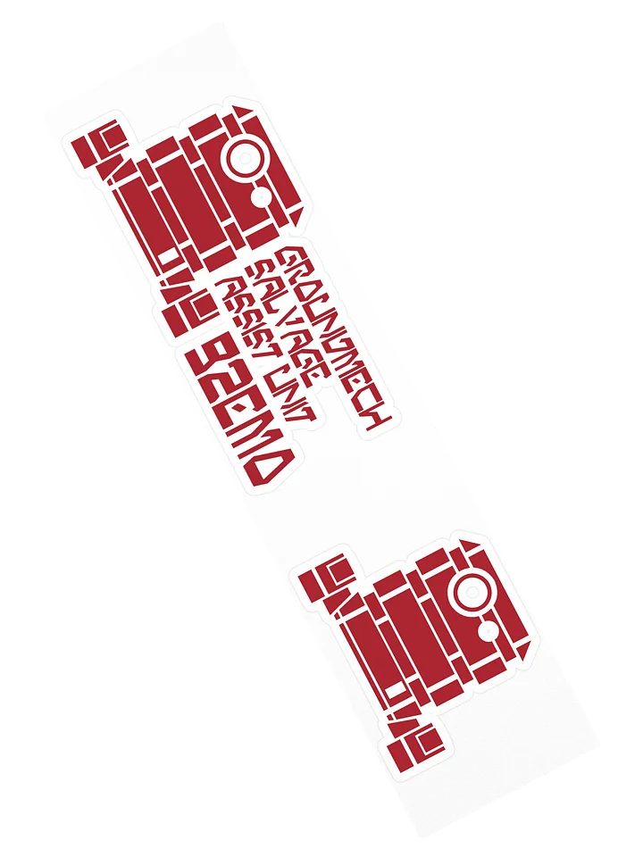 Groundmech B2EMO Sticker Sheet in English product image (2)