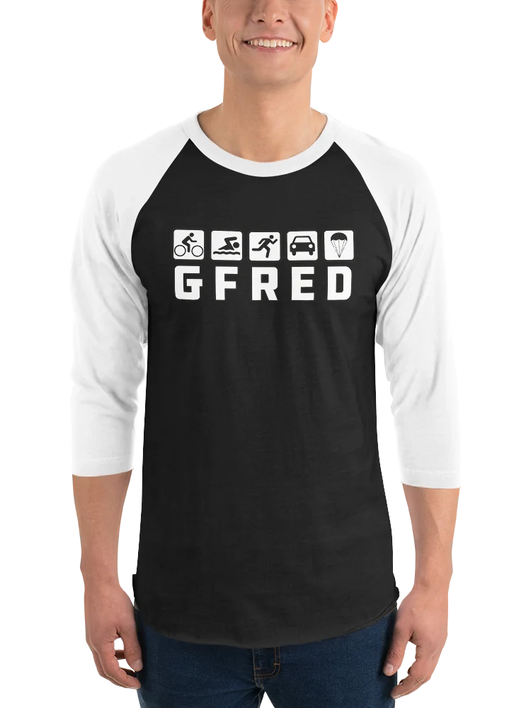 Gfred Logo Baseball Tee product image (1)