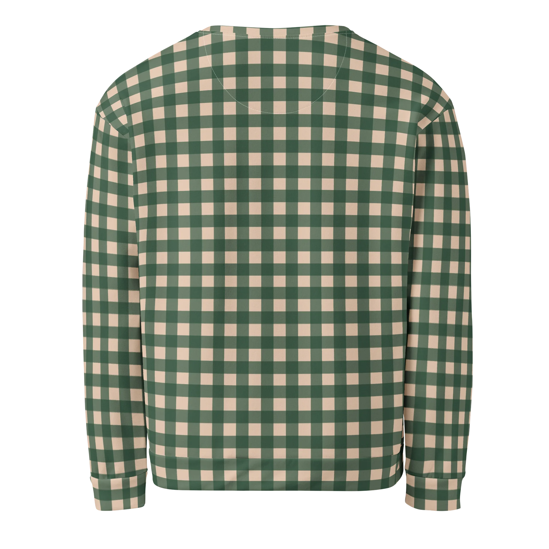 Lassie Memo Gingham Sweatshirt Olive product image (2)