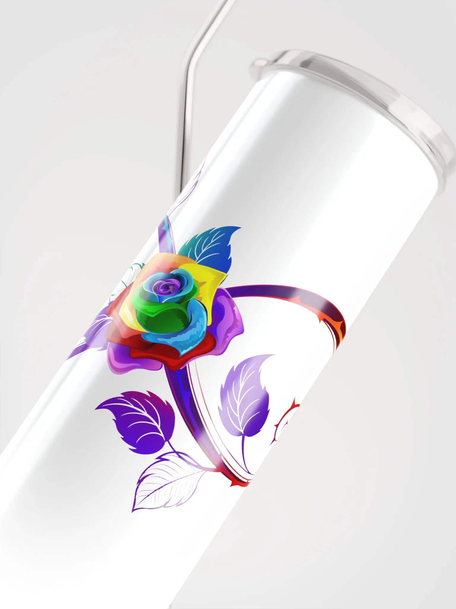 Rainbow Infinity Rose Tumbler product image (4)