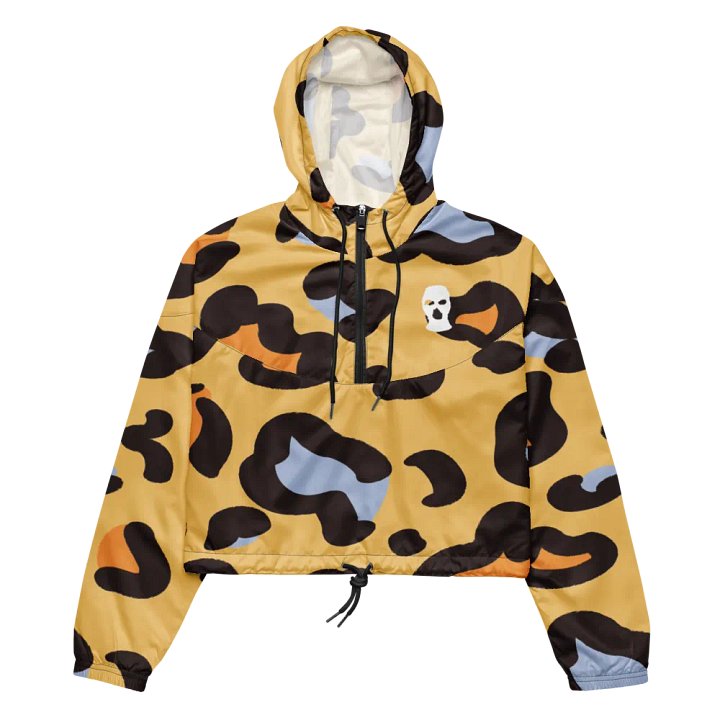 WHITE SKI MASK LEOPARD PULL OVER product image (1)
