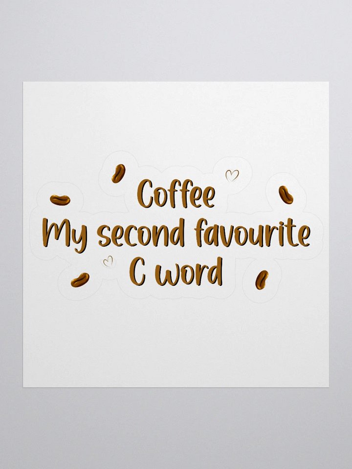 The C word Stickers product image (3)