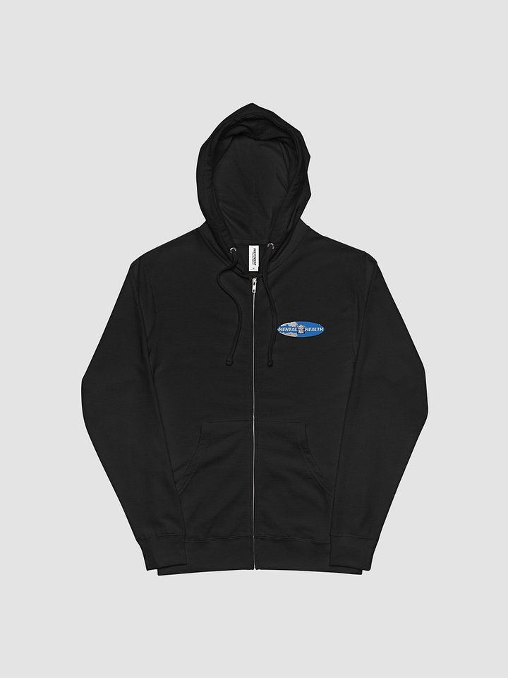 BOOGIE BATISTA MENTAL HEALTH Fleece Zip Up Hoodie product image (1)