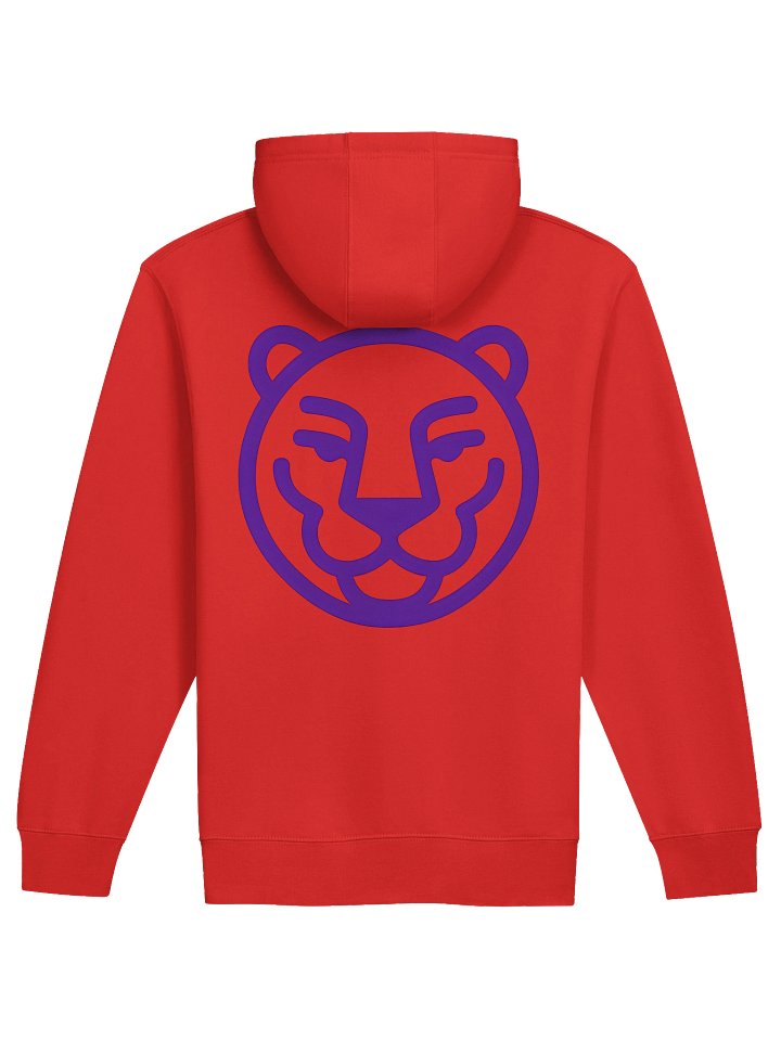Purple Tiger Zip Hoodie product image (2)