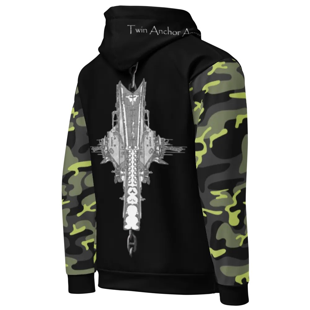 Mirrored Foss Tug & Barge Bridal Chain (Camouflage & Black) – Performance Marine Wear | Twin Anchor Apparel North Current Line product image (10)