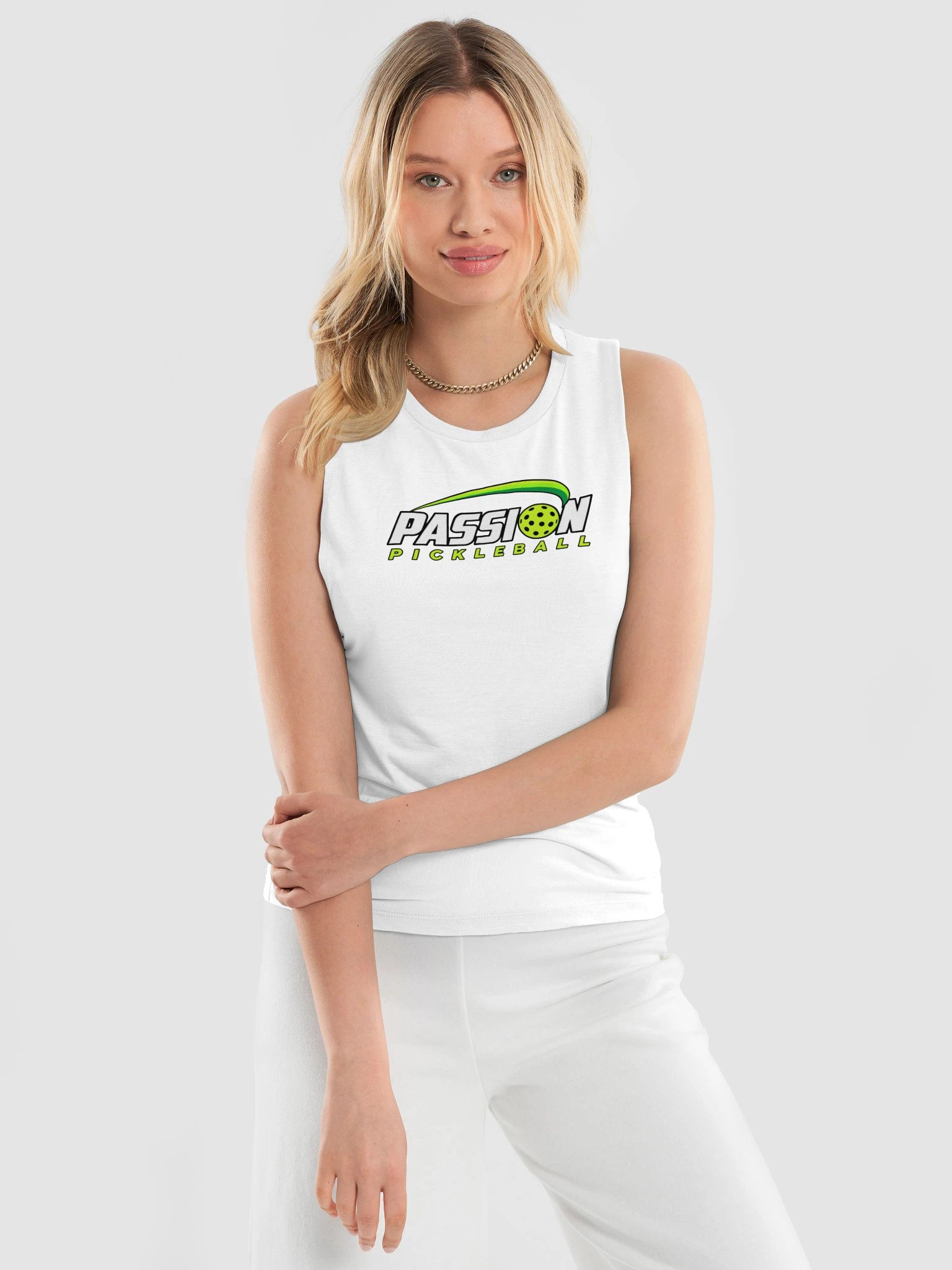 Passion Pickleball Women's Flowy Muscle Tank product image (3)