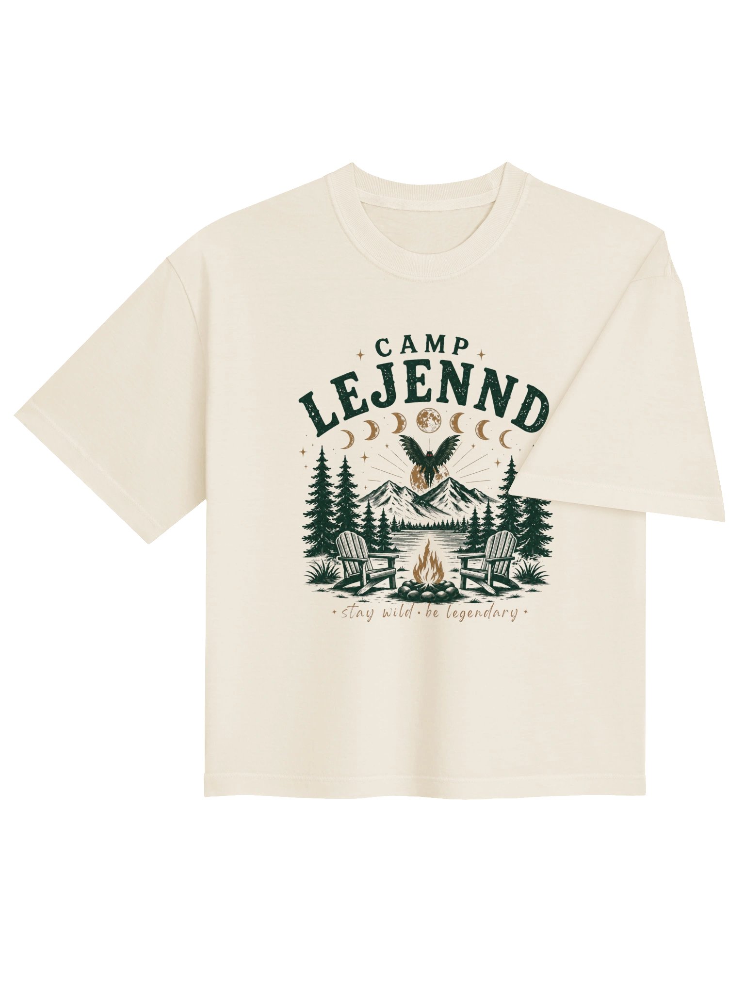 Camp Lejennd Boxy T - Front Design product image (4)