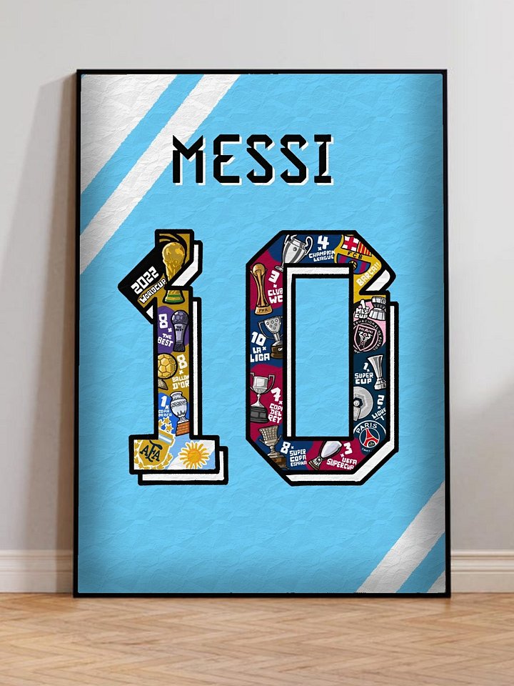 Messi Legacy Poster product image (1)